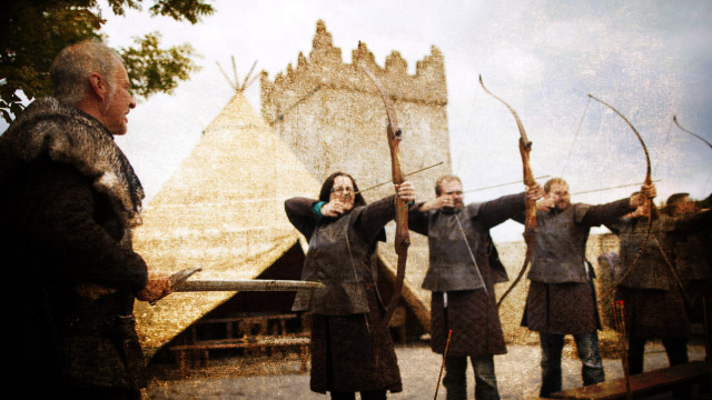 Game of Thrones Castle Archery Movie Set